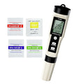 ZuanXin PH Meter, 4 in 1 Digital Water Quality Tester with PH/ORP/Temp/H2, PH Tester for Drinking Water, Swimming Pools, Hot Tubs, and Spas