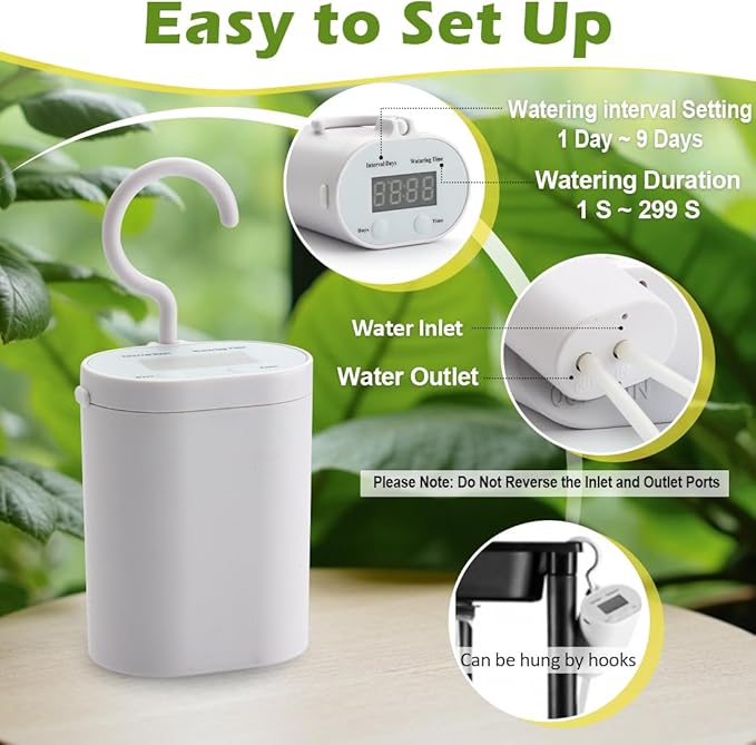 5-Tier Seed Starter Tray, Plant Stand with Grow Lights & Pump - Hydroponics Growing System, Ebb and Flow Seedbeds, Siphoning Watering, Designed for Nursery Cell Trays, Plant Pots