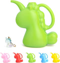XXXFLOWER Unicorns Indoor Watering Can, 1 L Cute Animal Water Cans, Novelty Unicorns Shape Watering Pot for Office House Indoor Garden（Green）