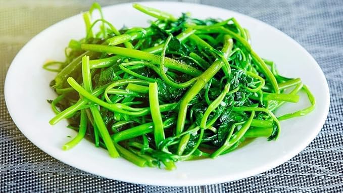 1000+ Kangkong Seeds - Hat Rau Muong La TRE - Kong Xin CAI - Ong Choy Seeds for Planting Vegetable for Yard & Garden Made in USA | Non-GMO | Organic | 95% Germination Rate