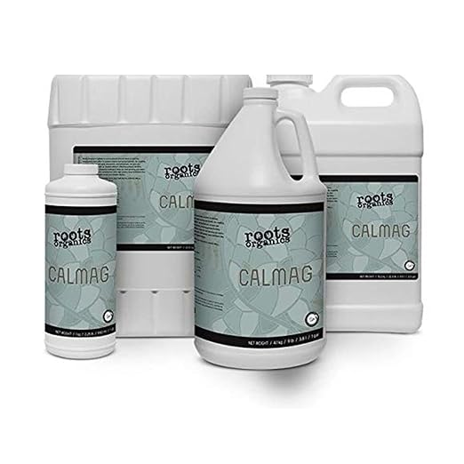 Roots Organics CalMag, Liquid Plant Food & Fertilizer Blend for Seedlings, Vegetable, and Flowering Plants - Heavy Feeders & Fast Growers, 1 Quart