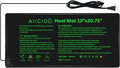 AIICIOO Seedling Heat Mats 10"x 20.75" Warm Hydroponic Heating Pad for Indoor Gardening, Seed Starting Germination, Greenhouse, Brewing