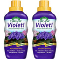 Espoma Organic Violet! 8-Ounce Concentrated Plant Food – Plant Fertilizer and Bloom Booster for All Violets and Indoor Flowering Plants. Promotes Vigorous Growth and Blooming. Pack of 2