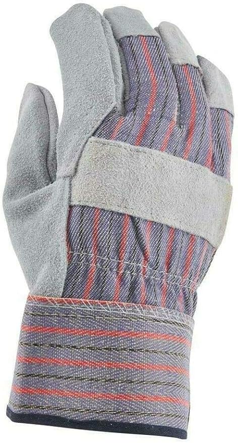ATERET AG60 Work Gloves with Safety Cuff & Wing Thumb I 12 Pairs Glove Pack I Ideal Use for Lanscaping & Gardening