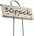 Plant Labels Metal Stainless Steel Garden Plant Markers Weatherproof Garden Stake Tag Plant Tags with Pen for Outdoor Seedling Flower Herb Vegetable Greenhouse(30 Pack) (Stainless Steel)