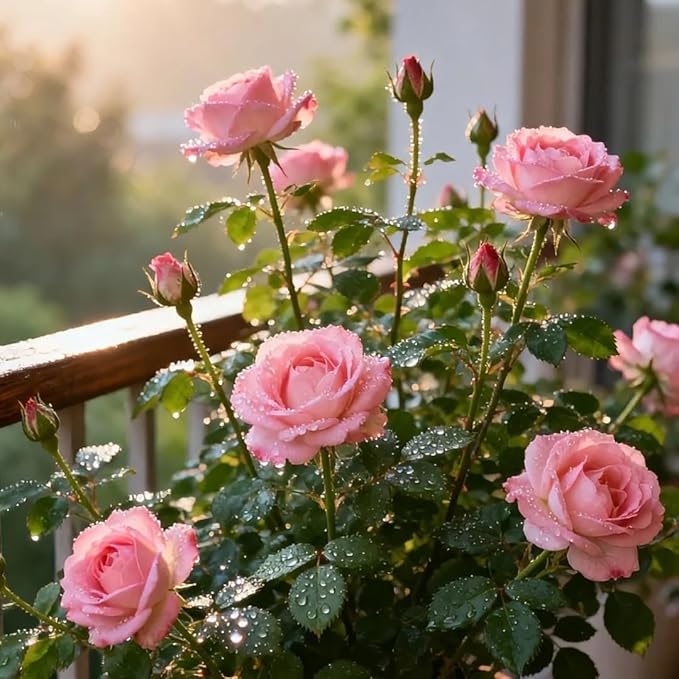 298+ Rose Seeds for Planting Outdoor & Indoor Garden, Perennial Heirloom Open Pollinated Flower Seeds, Non-GMO Hardy Easy Growing for Beginners & Gardeners