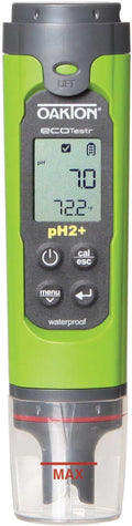 pH Meter, LCD Display, 0.00 to 14.00 Range