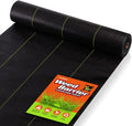 6FT x 100FT Weed Barrier Landscape Fabric Heavy Duty, 3.2oz Premium Garden Ground Cover Mat for Weed Control, Gardening, Plant Beds and Farming