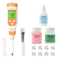 Food pH Meter Digital pH Tester for Food Fermentation Canning Cooking – Accurate pH Meter for Sourdough Bread, Cheese, Hot Sauce, Yogurt – Smart Water Resistant Food