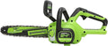 Greenworks 24V 12" Brushless Cordless Compact Chainsaw (Great For Storm Clean-Up, Pruning, and Firewood / 125+ Compatible Tools), Tool Only