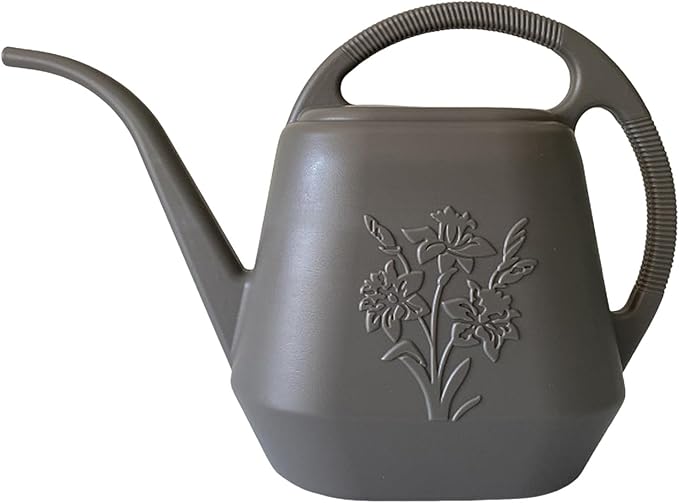 Watering Can Indoor Plants, 1 Gallon Large Capacity Thickened Plastic Long Spout Watering Can with Ergonomic Handle,Durable Small Watering Can for Indoor Plants Bonsai House Flower Garden Office