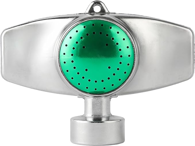 2 Pack Metal Spot Sprinkler, Lawn Sprinkler for Yard with Gentle Water Flow for Small Area-Coverage Up to 30FT, Watering Sprinkler Head for Hose
