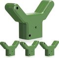 Yungyan 4 Pcs Tree Support, Plastic Fruit Tree Branch Support Device Tree Brace Prevent Them from Breaking for Vineyards Ornamental Gardens Orchards Fits on Standard 1.57 x 1.57 Inch Lumber (Green)