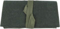 Respicefinem 1Pc Canvas Gardening Handle Portable Multifunctional Storage Package Tool Set Case Rolling Bag Solid Green Color Big Capacity With Ten 5cm Wide