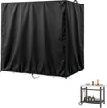 Kasla Storage Cabinet Cover, Outdoor Chest Storage Waterproof Cover, Weatherproof Cabinets Covers for Kitchen Patio Garden Backyard - 40"Lx24"Wx32"H