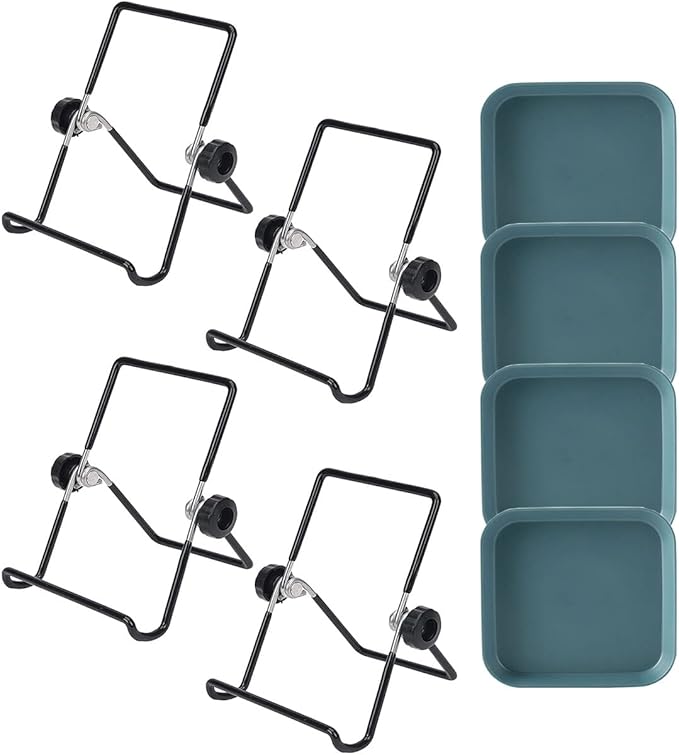 Stainless Steel Sprouting Stands, Tray,For Wide And Regular Canning Jars Holder,For Make Sprouts, Broccoli, Lentil Seeds,Also Used To Phone Tablet Stand(D-4Pcs Large)