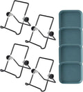 Stainless Steel Sprouting Stands, Tray,For Wide And Regular Canning Jars Holder,For Make Sprouts, Broccoli, Lentil Seeds,Also Used To Phone Tablet Stand(D-4Pcs Large)