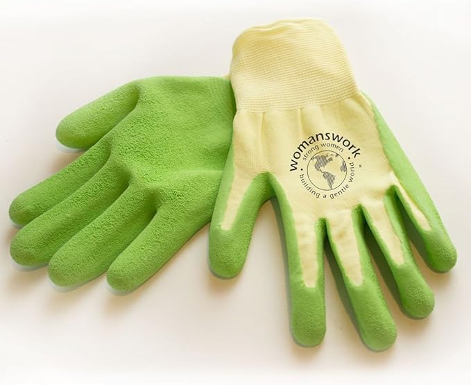 Womanswork Weeding Glove, Green, Medium