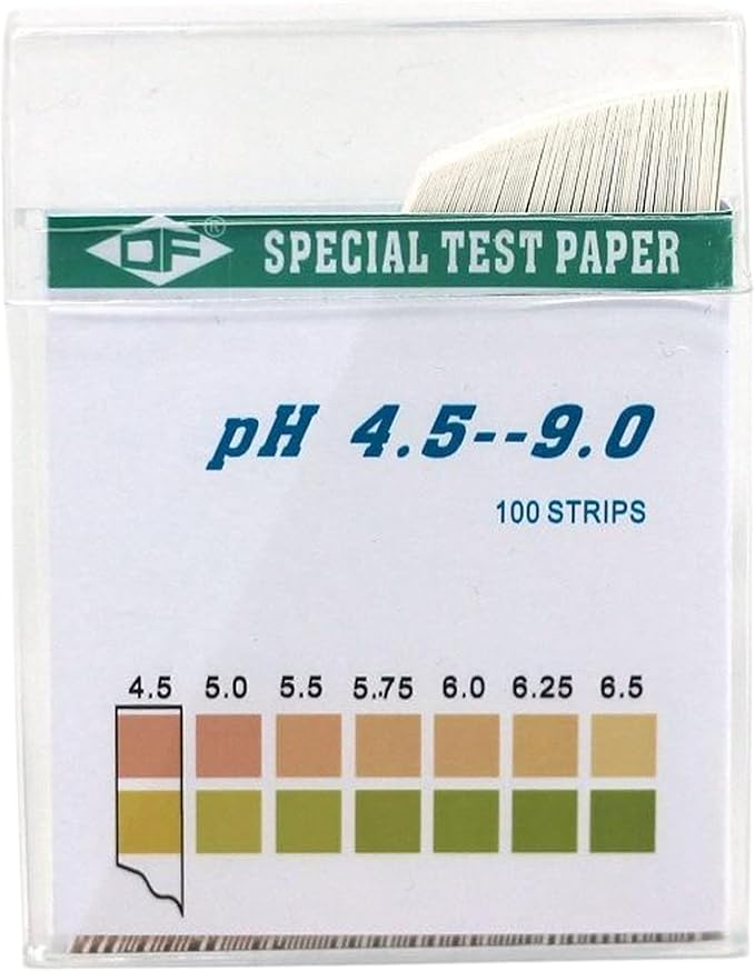 Soil Test Kit, 100PCS 4.5-9 Range Soil Testing Kit, Easy to Use Tester Paper, Water and Test for Lawns Garden Yard Home |Plant Labels