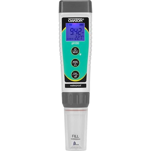 Oakton WD-35634-30 pHTestr 30 pH Tester, For Temperature