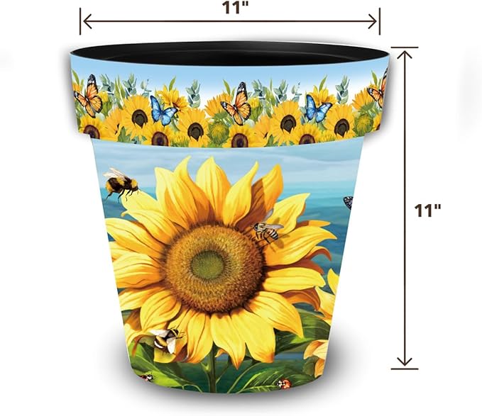 Briarwood Lane Sunflower Dance Medium Planter