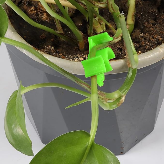 90 Pack Plant Bender Angle Adjustable Plant Training Clips Low Stress Training Clips 90 Degrees Plant Stem(Circle Style,Green)
