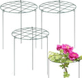 3 Pack 16 x 24 Inch Peony Support Cage Grow Through Plant Supports for Outdoor Plants Peony Ring Hoop Grow Through Grid Stakes