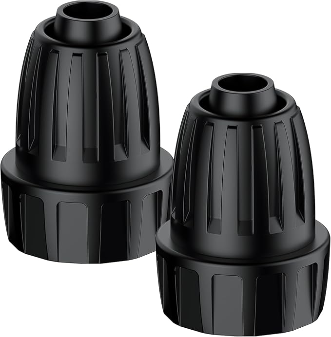 Pawfly 10 Pcs 1/2" to 3/4" Hose Adapter, 1/2 Inch Drip Irrigation Tubing to Faucet/Garden Hose Adapter, 3/4 Inch Garden Faucet Connectors, 3/4" FHT to 1/2" Drip Irrigation Fittings