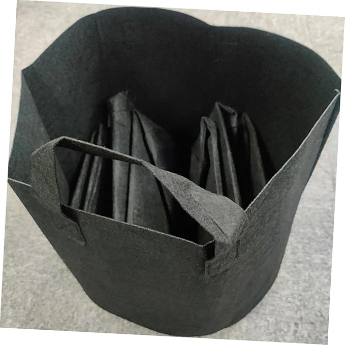 Luxshiny 6pcs Nonwoven Felt Plant Growing Bags with Handles, 35x30cm Thickened Garden Nursery Grow Bags for Vegetables Flowers Indoor Outdoor Planting