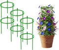 Plant Support Pile, 2026 New Plant Stakes, Durable Plant Trellis, Adjustable Garden Trellis for Outdoor Gardening, Stackable Plant Cage for Home Gardeners (6pcs)