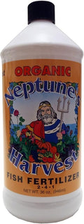 Neptune's Harvest Organic Fish Fertilizer 36-Oz Bottle