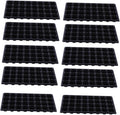 POPETPOP 10pcs Thickened Plant Grow Kit Germination Trays for Outdoor and Indoor Use for Starting Water-Saving and Drought-Resistant for Vegetables and Flowers