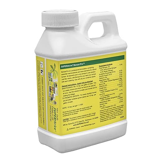 Bonsai-Pro Liquid Plant Food, 8 oz (3 Pack)