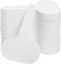Foraineam 1000 Pack White Plastic Plant Labels, Waterproof T-Type Plant Tag Seedling Signs, Reusable Indoor Outdoor Nursery Garden Label Seed Stake Tags for Vegetables Herbs Flowers Potted Plants