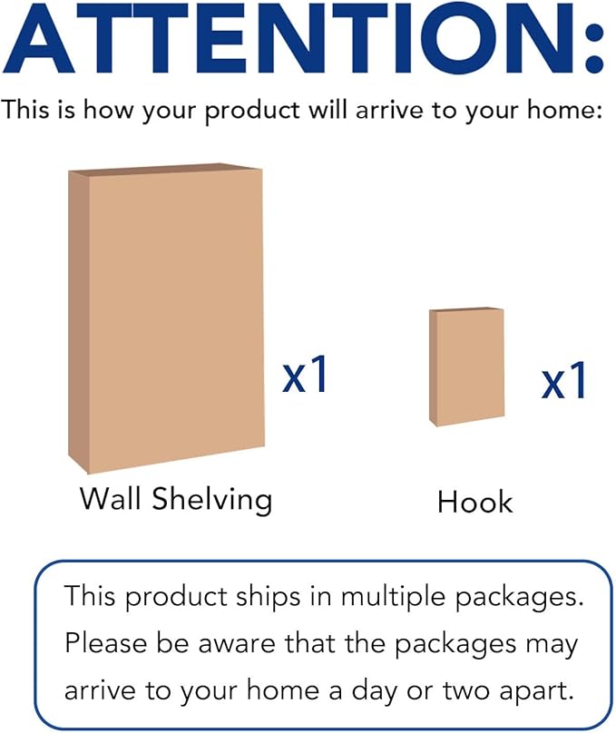 FLEXIMOUNTS 2 Pack 2x4ft Corner Wall Shelving with 4 Hooks, 24x48 inch Garage Storage Rack Floating Shelves, 660lbs Total Weight Capacity, Black, Pro Series