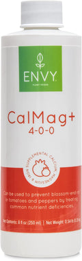 ENVY CalMag+ Fe (4-0-0) Professional Grade Calcium, Magnesium and Iron Liquid Plant Food | Superior Calcium Source (No Calcium Chloride) (8 oz)