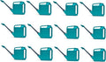 12-Pack 2 Gallon Watering Can, Garden Watering Can Outdoor, Large Plant Watering Can with Long Spout, Non-Slip Handle, Leak-Proof Plastic Watering Can