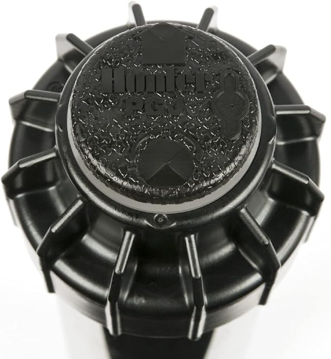 Hunter PGJ-04 ½" Rotor Sprinkler Head, 4" Pop-Up, Adjustable 40° to 360° Arc, 2.0 GPM Nozzle, Gear Driven, Water Efficient, High-Performance Lawn and Garden Irrigation System