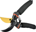 Pruning Shears for Gardening, Ergonomic Handle, Sharp Blades (Black, 3.54''(Blade length))