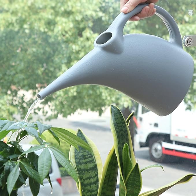 Plant Indoor and Outdoor Watering Can - 1/2 Gallon - Grey