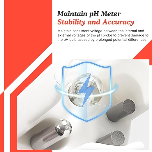 pH Storage Solution 3M KCL Storage Solution pH Buffer Solution Storage pH Electrode Storage Solution pH Probe Storage Solution pH Meter Storage Kit for All pH Tester pH Reader pH Checker pH Monitor