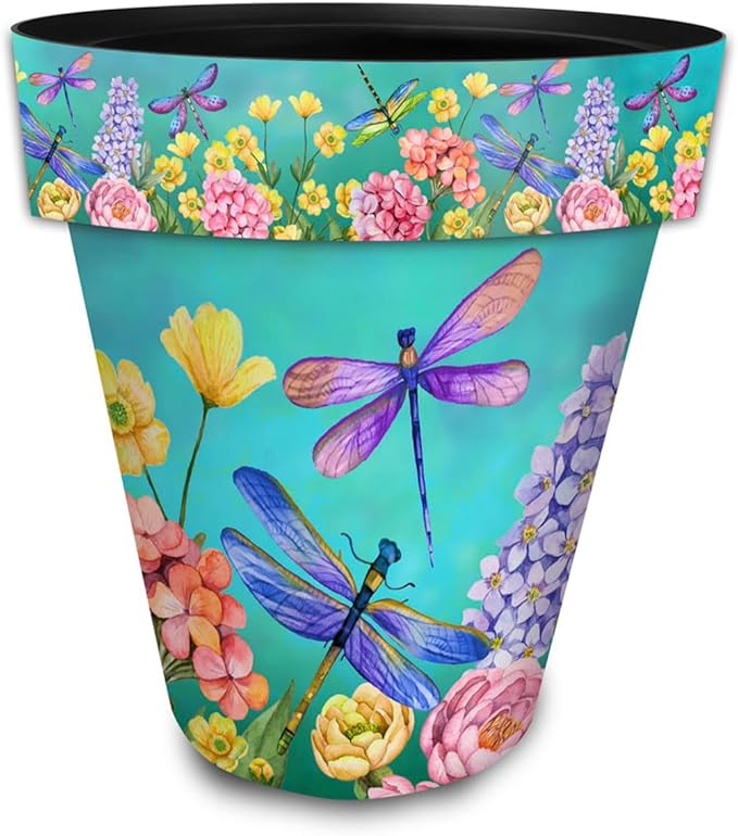 Briarwood Lane Dragonfly Garden Large Planter