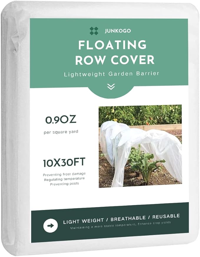 Plant Freeze Protection Cover, 10x30ft Frost Cloth Winter Garden Blanket, Floating Row Cover for Cold Weather and Shade, Perfect for Outdoor Vegetables, Trees, Greenhouse
