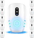 2026 Cvtayn Upgraded Ultrasonic Pest Repellent Indoor Insect Repeller,Pest Control,Repellent Roach,Mouse,Bugs,Mosquito,Mice,Spider, Ant,Rodent Repellent Ultrasonic Plugin,3 Mode Switching,10 Packs