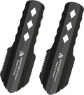 NACETURE Ultralight Backpacking Trowel Aluminum Shovel Small Potty Multitool with Longer Handle Design Essential for Hiking, Camping and Survival Bags(Black 1 Pack)