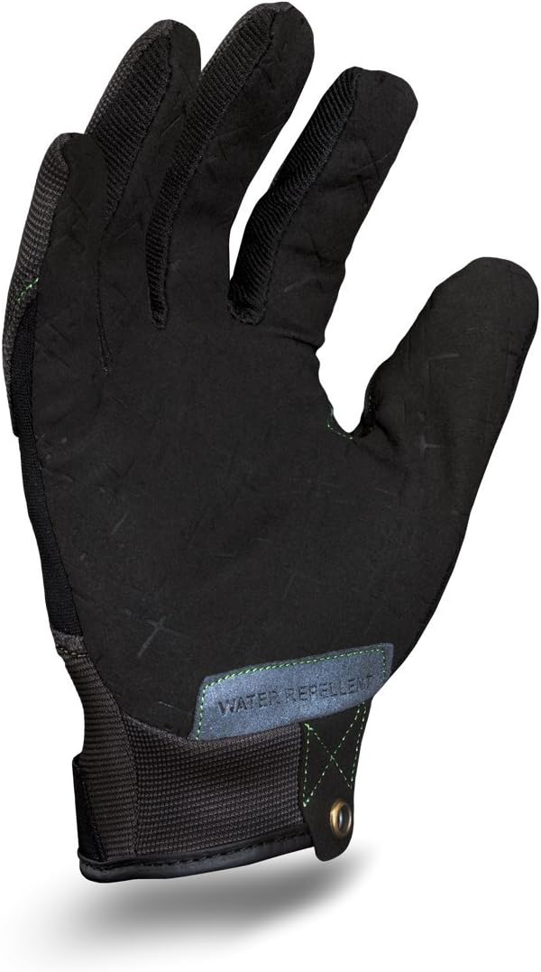 Ironclad EXO Pro Water Resistant; Work Gloves, (1 Pair), EXO2-MWR-05-XL, Black/Grey