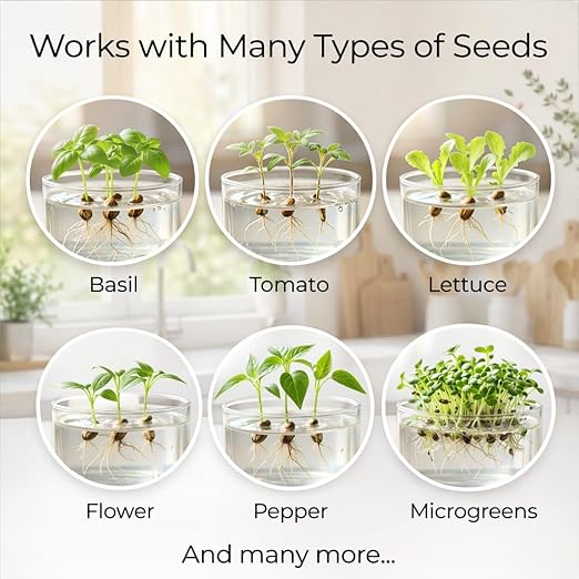 Terra Gel: The Soil-Free Seed Starting Gel. Tissue Culture Level Purity for Germination. A High-Tech Indoor Solution for Herbs, Vegetables & STEM.
