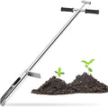 YJINGRUI Soil Probe 40 Inch, Soil Sampler Probe 304 Stainless Steel with Ejector and Foot Pedal, Soil Test Kits for Lawn Garden Farm Soil Sampling