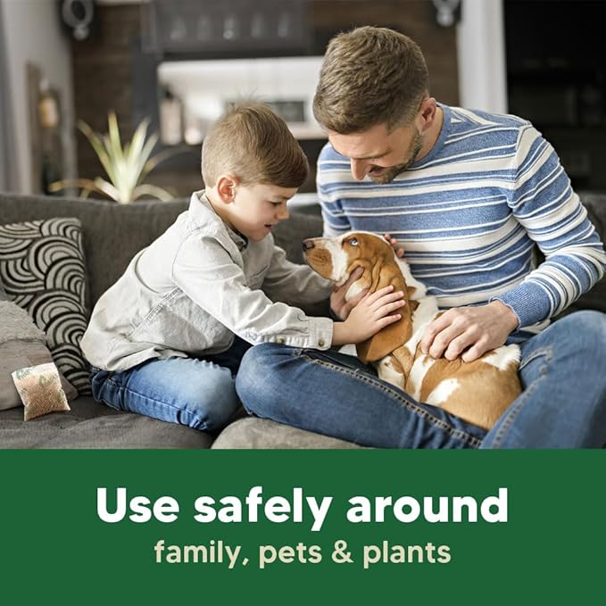 Pest Repellent, Rodent Repellent for Indoor and Outdoor, Mouse Repellent, Mice Repellent Indoor, Keep Rat, Ant, Moth and Spider Away from House, Safe for Kids and Pets, Protects 120 sq ft - 8P