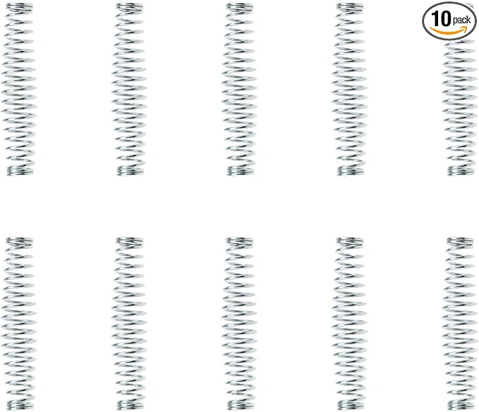 MEETOOT 10PCS Lawn Pruner Accessory Metal Pruner Replacement Spring Suitable for Pruning Shear and Lawn and Garden Shear